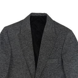 پالتو مردانه مدل سناتور خاویاری رنگ طوسی