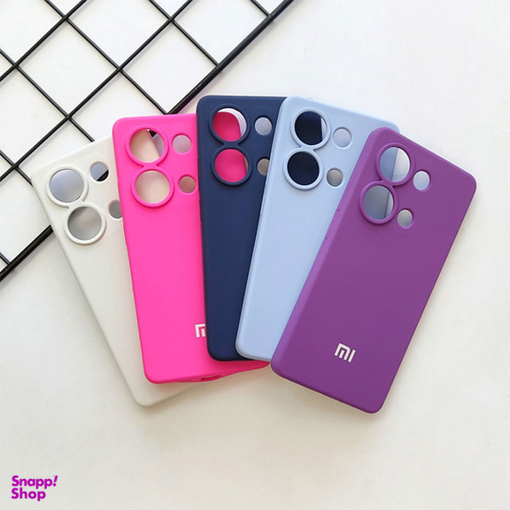 کاور گوشی موبایل مدل سیلیکونی پاک کنی مناسب برای شیائومی Redmi Note 13 Pro 4G