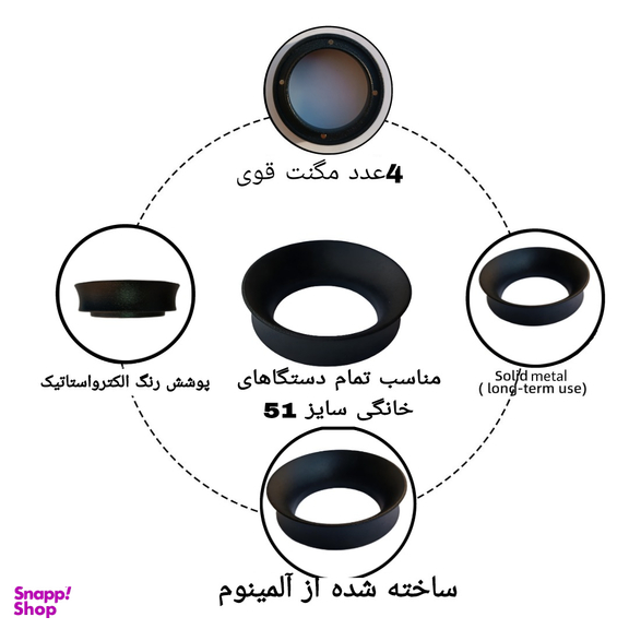 ست نیدل و فانل قهوه مدل WDT