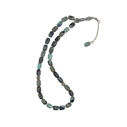 تسبیح نقره گالری ظهیرالدینی مدل فیروزه FIR-33-03