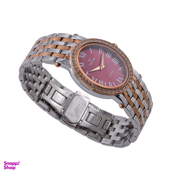 ساعت مچی عقربه ای زنانه ویکتور مدل Viw007