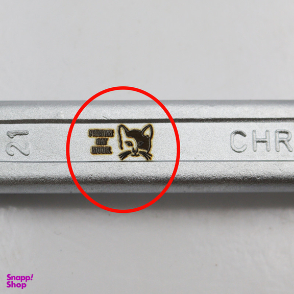 آچار یکسر تخت و یکسر رینگی مدل پرشین کت کد YPA-021MM سایز 21 میلی متر