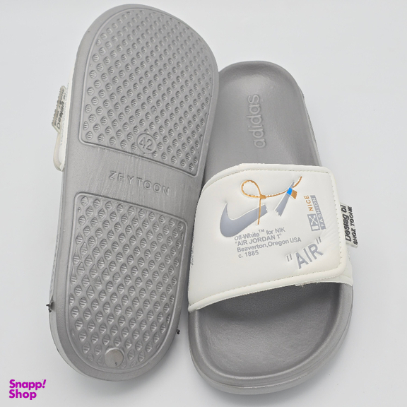 دمپایی مردانه زیتون طرح نایکی کد 737383