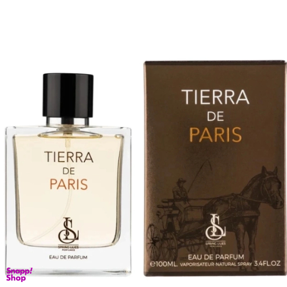 ادوپرفیوم مردانه اسپرینگ لیلیز مدل Tierra حجم 100 میلی لیتر