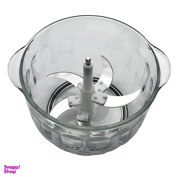 خرد کن سیلور کرست سه کلید مخزن شیشه ای با طرح لاله