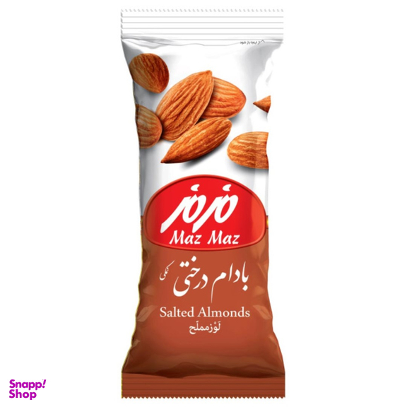 بادام درختی مزمز وزن 40 گرم