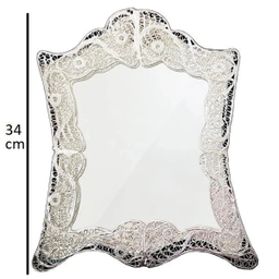 آینه ترنج ملیله کاری امین نگار کد M-A04