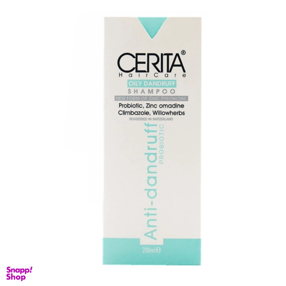 شامپو ضد شوره موی چرب سریتا حجم 200 میلی‌ لیتر