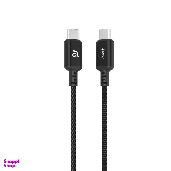 کابل دیتا 60 وات Type-C آدام المنتس مدل CASA S120 طول 1.2 متر