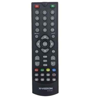 کنترل گیرنده دیجیتال ایکس ویژن کد 001