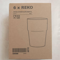 استکان ایکیا مدل IKEA-800 مجموعه 6 عددی
