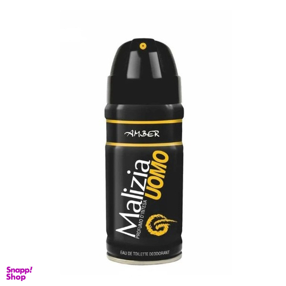 اسپری خوشبو کننده بدن مالیزیا مدل Amber حجم 150 میلی لیتر