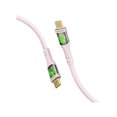 کابل USB Type-C پرومیت مدل Transline-CC طول 1.2 متر