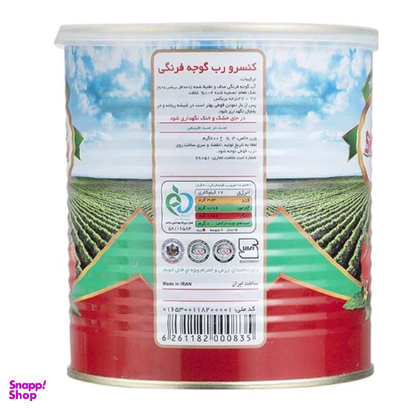 رب گوجه فرنگی شیلتون وزن ۸۰۰ گرم