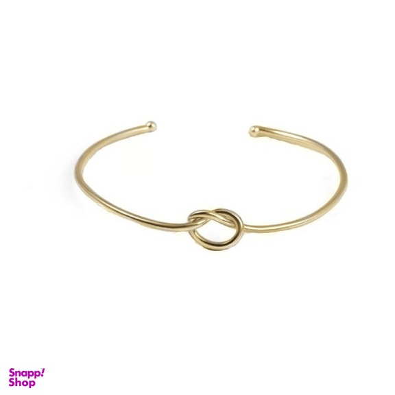 بنگل طلا 18 عیار زنانه اپال گلد مدل گره کد 0125