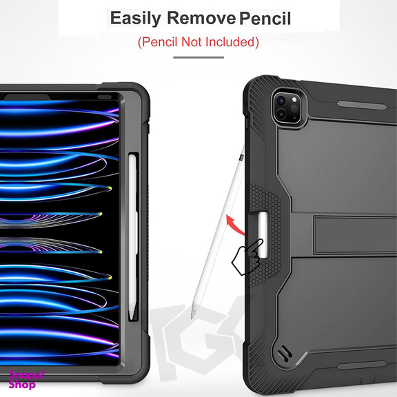 کاور تبلت سامورایی مدل MEGATRON مناسب برای اپل iPad Pro 11 2024