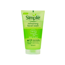 ژل شوینده صورت سیمپل مدل Refreshing حجم 150 میلی لیتر