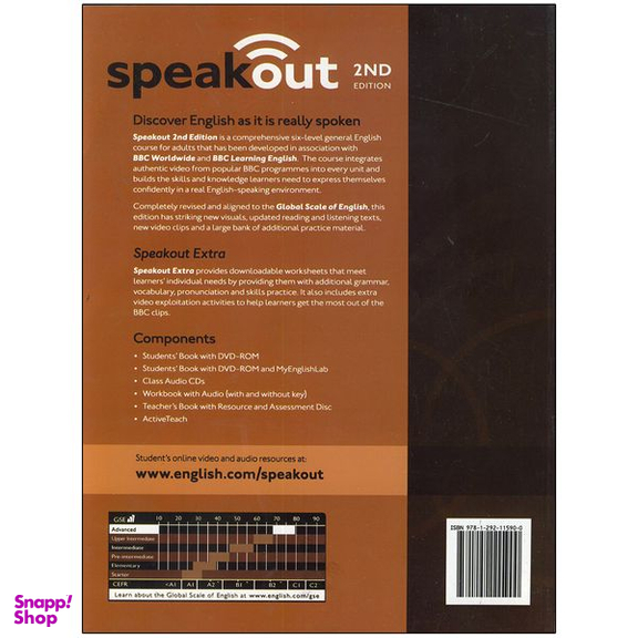 کتاب Speakout 2nd اثر Antonia Clare and J.J.Wilson انتشارات پرسون 6 جلدی