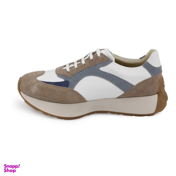 کفش روزمره زنانه چرم مشهد مدل j2633-055