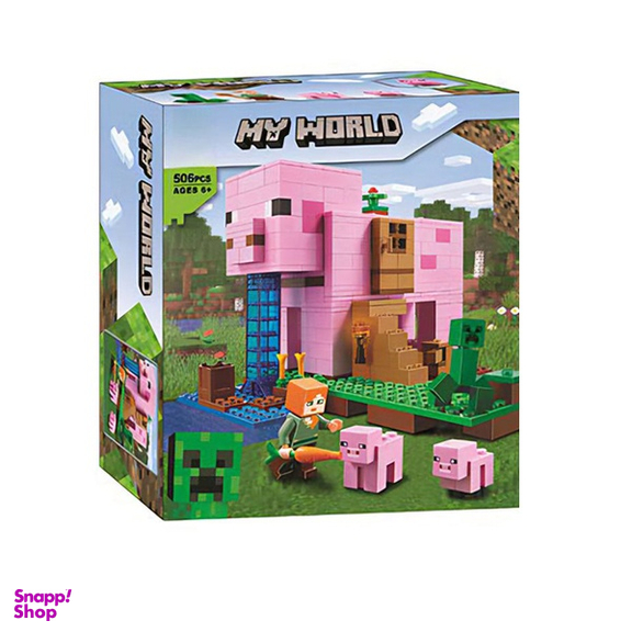 لگو ساختنی ماینکرفت مای وورلد مدل 11585