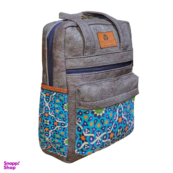 کوله پشتی زنانه یوتاب مدل مخمل SE-06
