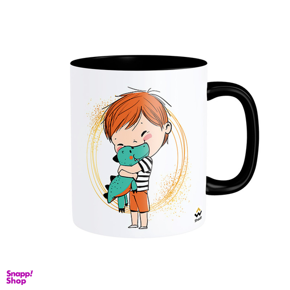 ماگ شادیت طرح پسر مردادی تولدت مبارک کد 103