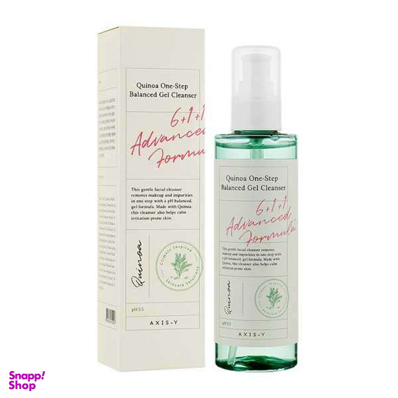 ژل شست و شوی صورت اکسیس وای مدل کینوا حجم 180 میلی‌ لیتر