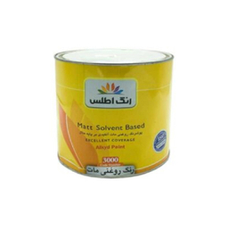 پوشرنگ روغنی اطلس کد 3000 حجم 1000 میلی لیتر