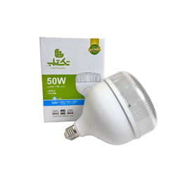 لامپ 50 وات ال ای دی تکتاب مدل استوانه شفاف