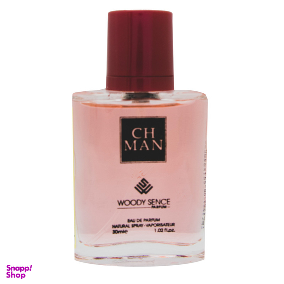 عطر جیبی مردانه وودی سنس مدل CH for Men حجم 30 میلی‌لیتر