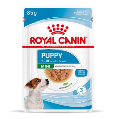 پوچ سگ رویال کنین مدل Mini Puppy وزن 85 گرم