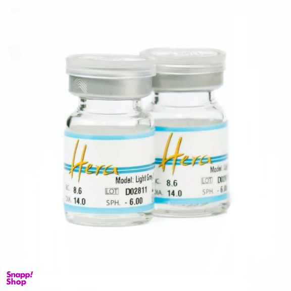 لنز رنگی سالیانه هرا شماره 10 کد HJ310 رنگ خاکستری عسلی روشن