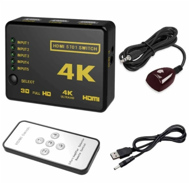 اسپلیتر HDMI مدل MG.4K 5in1