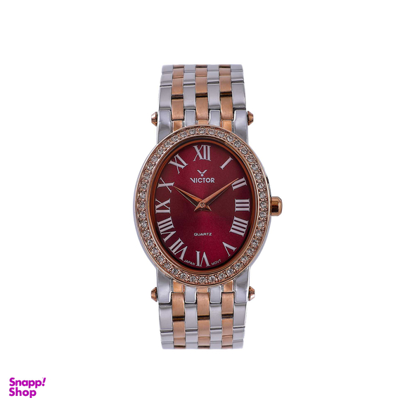 ساعت مچی عقربه ای زنانه ویکتور مدل Viw007