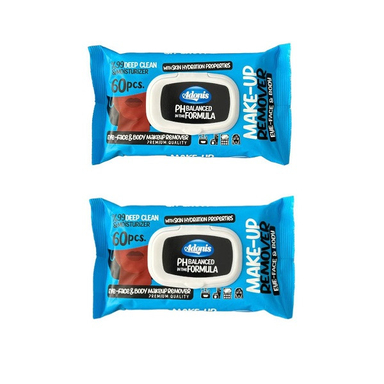 دستمال مرطوب آدونیس مدل 04 دو بسته 60 عددی