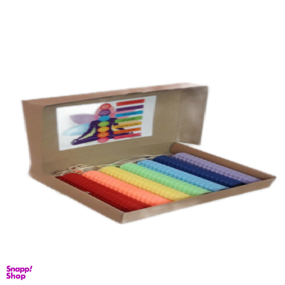 شمع  مدل هفت چاکرا برند تی تی دا مدل 06868 سایز متوسط مجموعه 7 عددی