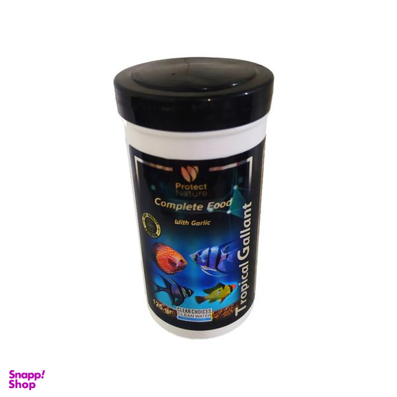 غذا ماهی تروپیکال پروتکت نیچر مدل Tropical Gallant وزن 125 گرم