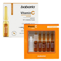 ویال روشن کننده باباریا مدل Vitamin C حجم 2 میلی لیتر بسته 5 عددی