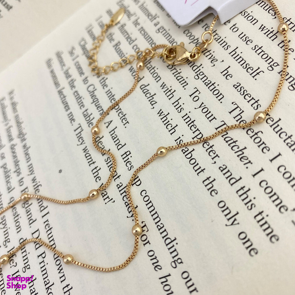 زنجیر زنانه ژوپینگ مدل توپی کد N4151