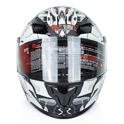 کلاه کاسکت فک متحرک ردلاین مدل 939 Red Luse به همراه کاور