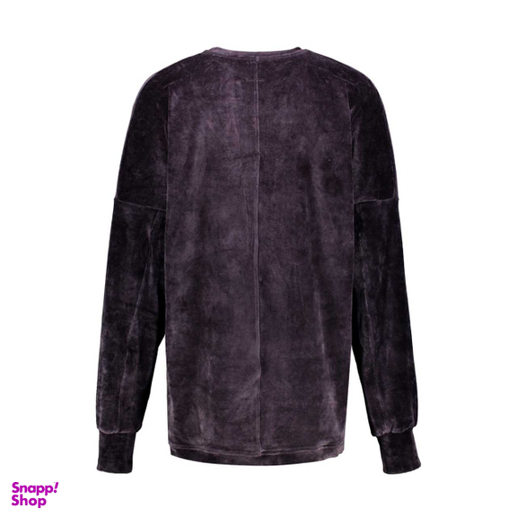 پلیور زنانه مخمل نوین نقش مدل اسپرت