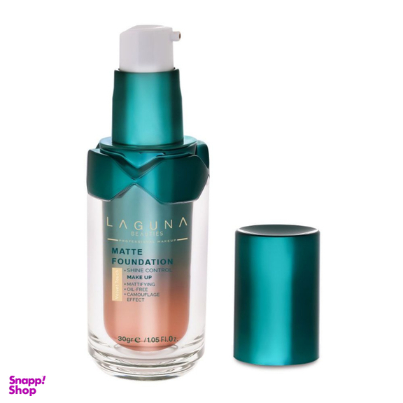 کرم پودر پمپی لاگونا مدل Matte Foundation کد LMF04 وزن ۳۰ گرم