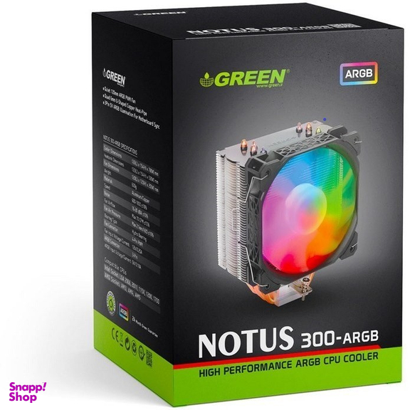 خنک کننده کامپیوتر گرین مدل Notus 300 ARGB
