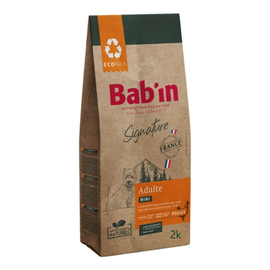غذای خشک سگ بالغ بابین مدل Mini Breed وزن 2 کیلوگرم