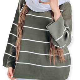 بافت یقه گرد مدل پینترستی کد 590