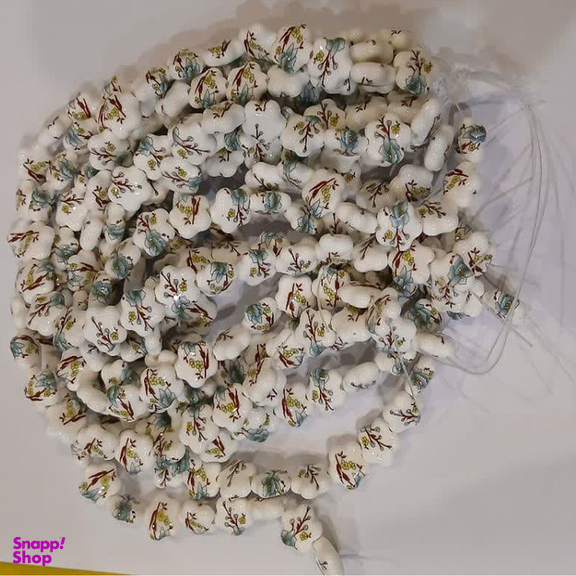 مهره گوشواره طرح گل بسته 100 عددی