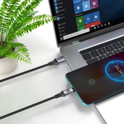 کابل تبدیل USB-A به Type-C لولو مدل LVLOACCBK طول 1 متر