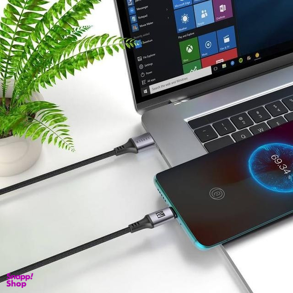 کابل تبدیل USB-A به Type-C لولو مدل LVLOACCBK طول 1 متر