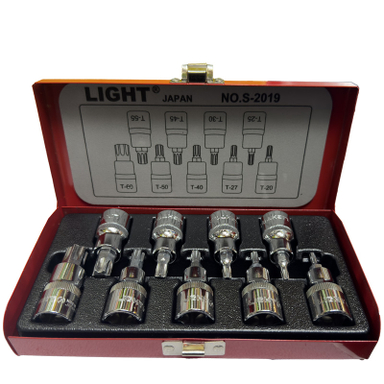 آچار آلن بکسی لایت مدل SMT-LIGHT-JAPAN-1/2-S-2026 مجموعه 9 عددی