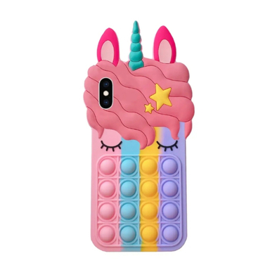 کاور گوشی موبایل مدل فانتزی یونیکورن طرح HTO مناسب اپل iPhone X / XS